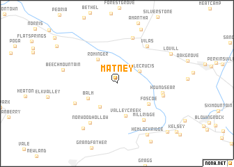 map of Matney