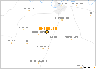 map of Mato Alto