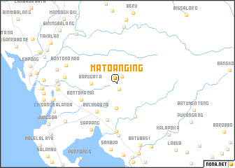 map of Matoanging