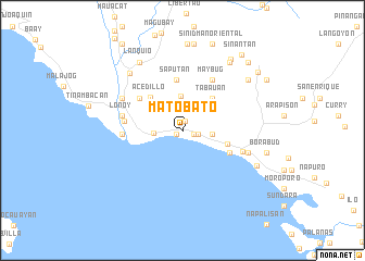 map of Matobato