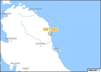map of Matobe
