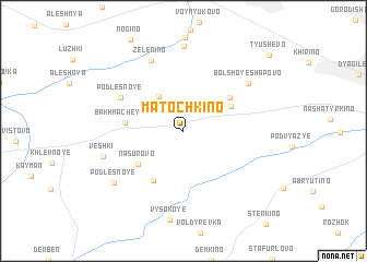 map of Matochkino