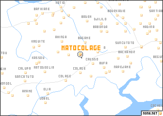 map of Mato Colage