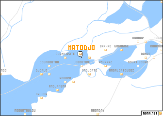 map of Matodjo