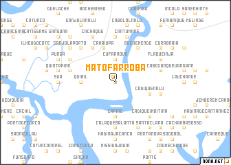 map of Mato Farroba