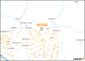 map of Matogi