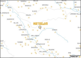 map of Matogjin