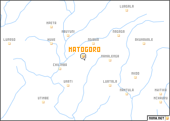 map of Matogoro