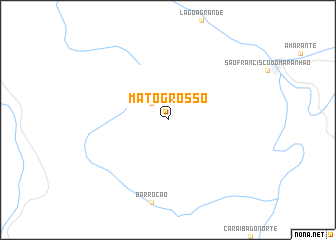 map of Mato Grosso