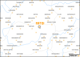 map of Matoi