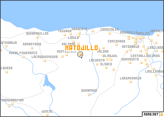 map of Matojillo