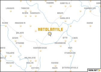 map of Matolanyile