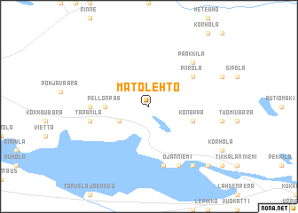 map of Matolehto