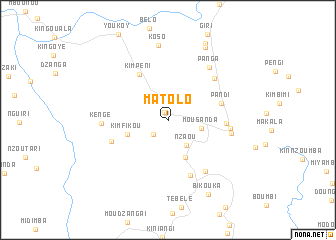 map of Matolo