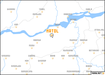 map of Matol