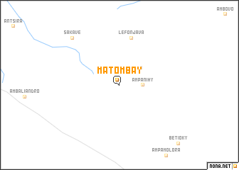 map of Matombay