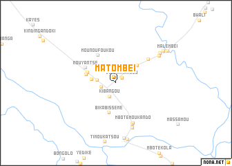 map of Matombé I