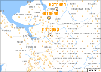 map of Matombo