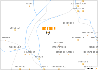 map of Matome