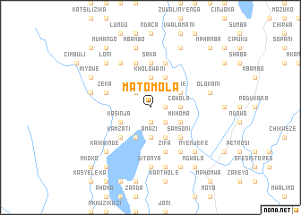 map of Matomola