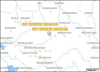 map of Matomora Chadewa