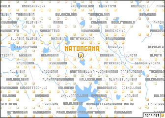 map of Matongama