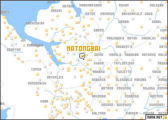 map of Matongbai