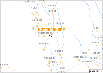 map of Matongomane