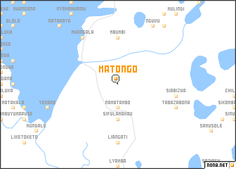 map of Matongo