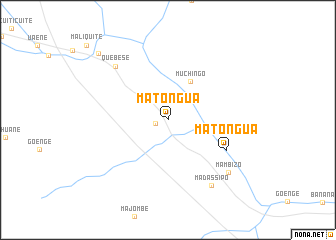 map of Matongua