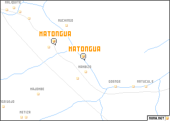 map of Matongua