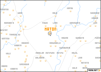 map of Maton