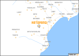 map of Matopangi