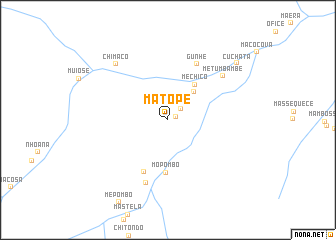 map of Matope