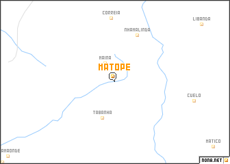 map of Matope