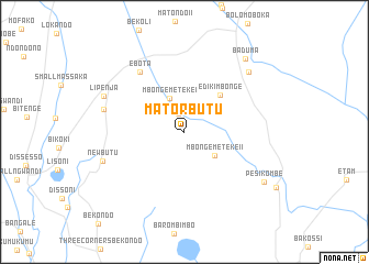 map of Mator Butu