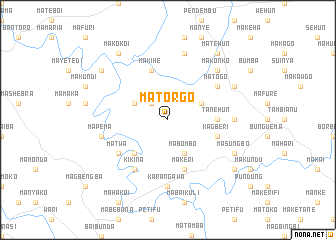 map of Matorgo