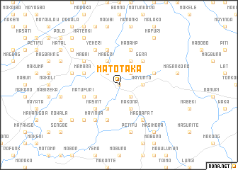 map of Matotaka