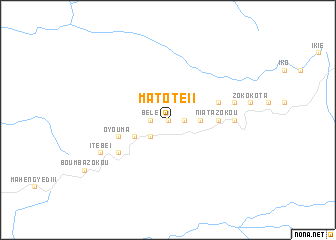 map of Matoté II