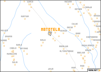 map of Matotela