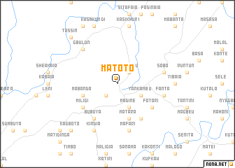 map of Matoto