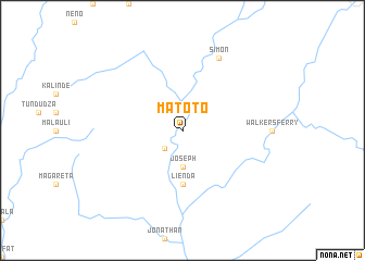 map of Matoto