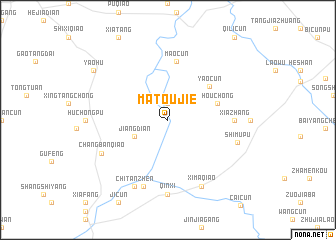 map of Matoujie