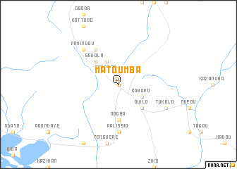 map of Matoumba