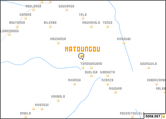 map of Matoungou