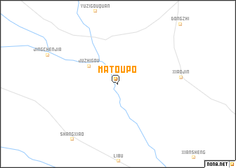 map of Matoupo