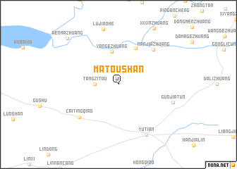 map of Matoushan