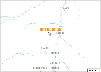 map of Mato Verde