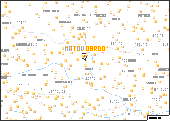 map of Matovo Brdo