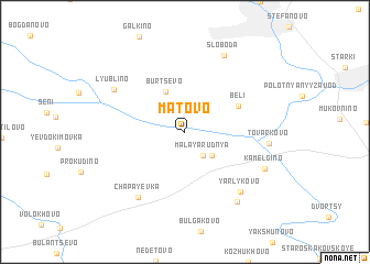 map of Matovo